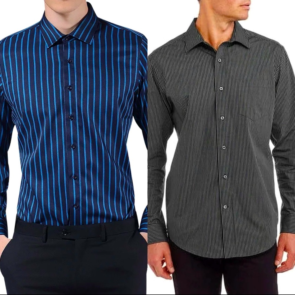 APT. 9 Men’s Button Down Dress Shirts.